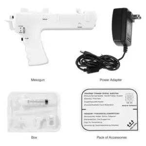 Pistola de mesoterapia de titanio para el rostro - Rejuveneces tu piel sin cirugías en casa